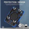 Niebieskie Pancerne Etui z Uchwytem i Paskiem do iPad Pro 13 2024