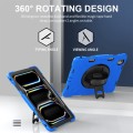 Niebieskie Pancerne Etui z Uchwytem i Paskiem do iPad Pro 13 2024