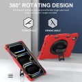 Czerwone Pancerne Etui z Uchwytem i Paskiem do iPad Pro 13 2024