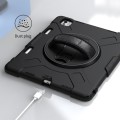 Czarne Pancerne Etui z Uchwytem i Paskiem do iPad Pro 13 2024