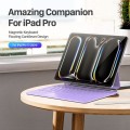 Fioletowa Klawiatura Dux Ducis Smart Keyboard do iPad Pro 13 2024