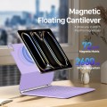 Fioletowa Klawiatura Dux Ducis Smart Keyboard do iPad Pro 13 2024