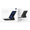 Różowa Klawiatura Dux Ducis Smart Keyboard do iPad Pro 11 2024