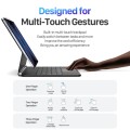Czarna Klawiatura Dux Ducis Smart Keyboard do iPad Air 13 2025/2024