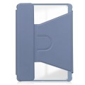Lawendowe Obrotowe Etui Bezprzewodowa Klawiatura do iPad Air 13 2024