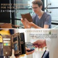 CASEME Etui Portfel Vintage do iPhone XR 6.1 - brązowy