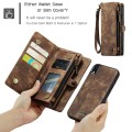 CASEME Etui Portfel Vintage do iPhone XR 6.1 - brązowy