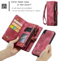 CASEME Etui Portfel Vintage do iPhone XR 6.1 - czerwone