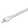 MOMAX Elite Link PRO skórzany kabel USB Lightning 8pin MFi - biały