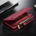 CASEME Etui Portfel Vintage do iPhone XR 6.1 - czerwone