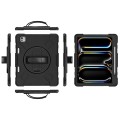 Czarne Pancerne Etui z Uchwytem do iPad Pro 13 2024