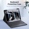 Czarna Etui Klawiatura Touchpad Dux Ducis do iPad Pro 13 2024