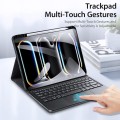 Czarna Etui Klawiatura Touchpad Dux Ducis do iPad Pro 13 2024