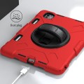 Czerwone Pancerne Etui z Uchwytem i Paskiem do iPad Pro 11 2024