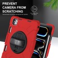Czerwone Pancerne Etui z Uchwytem i Paskiem do iPad Pro 11 2024