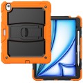 Pomarańczowe Pancerne Etui z Podstawką i Paskiem do iPad Air 13 2024