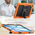 Pomarańczowe Pancerne Etui z Podstawką i Paskiem do iPad Air 13 2024