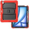Czerwone Pancerne Etui z Podstawką i Paskiem do iPad Air 13 2024