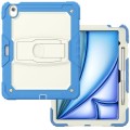 Niebieskie Pancerne Etui z Podstawką i Paskiem do iPad Air 13 2024