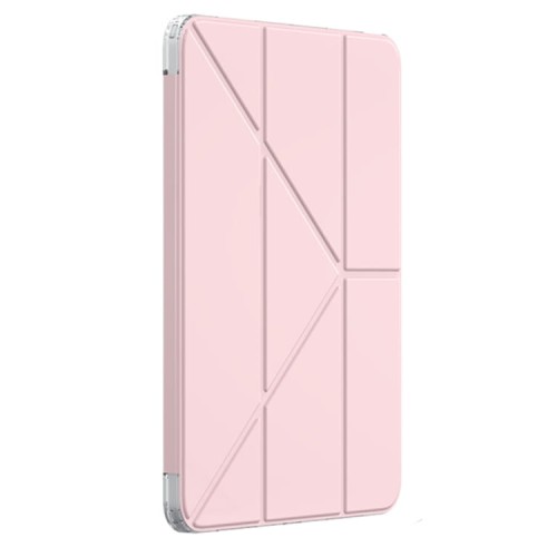 MUTURAL Składany Pokrowiec Etui do iPad Air 13 2025/2024 różowy