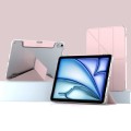 MUTURAL Składany Pokrowiec Etui do iPad Air 13 2025/2024 różowy