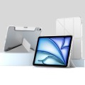 MUTURAL Składany Pokrowiec Etui do iPad Air 13 2025/2024 szary