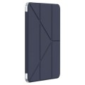 MUTURAL Składany Pokrowiec Etui do iPad Air 13 2025/2024 granatowy