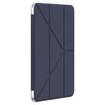 MUTURAL Składany Pokrowiec Etui do iPad Air 13 2025/2024 granatowy
