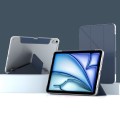 MUTURAL Składany Pokrowiec Etui do iPad Air 13 2025/2024 granatowy