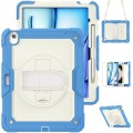 Niebieskie Pancerne Etui z Uchwytem i Paskiem do iPad Air 13 2025/2024