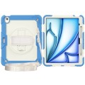 Niebieskie Pancerne Etui z Uchwytem i Paskiem do iPad Air 13 2025/2024