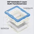 Niebieskie Pancerne Etui z Uchwytem i Paskiem do iPad Air 13 2025/2024