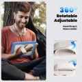 Niebieskie Pancerne Etui z Uchwytem i Paskiem do iPad Air 13 2025/2024