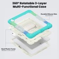 Zielone Pancerne Etui z Uchwytem i Paskiem do iPad Air 13 2025/2024