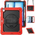 Czerwone Pancerne Etui z Uchwytem i Paskiem do iPad Air 13 2024