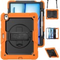 Pomarańczowe Pancerne Etui z Uchwytem i Paskiem do iPad Air 13 2025/2024