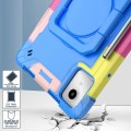 Shockproof Pancerne Mocne Etui z Uchwytem do Lenovo Tab M11 niebieskie/kolorowe