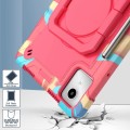 Shockproof Pancerne Mocne Etui z Uchwytem do Lenovo Tab M11 różowo/kolorowe