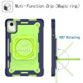 Shockproof Pancerne Mocne Etui z Uchwytem do Lenovo Tab M11 zielono-granatowe