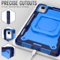 Shockproof Pancerne Mocne Etui z Uchwytem do Lenovo Tab M11 niebiesko-granatowe