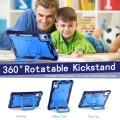 Shockproof Pancerne Mocne Etui z Uchwytem do Lenovo Tab M11 niebiesko-granatowe
