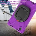 X-Shape Pancerne Mocne Etui z Uchwytem do Lenovo Tab M11 fioletowe