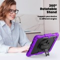 Pancerne Mocne Etui z Osłoną Ekranu do Lenovo Tab M11 fioletowe