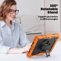 Pancerne Mocne Etui z Osłoną Ekranu do Lenovo Tab M11 pomarańczowe