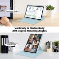 Niebieskie Obrotowe Etui Bezprzewodowa Klawiatura do Lenovo Tab M11