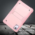 Różowe Pancerne Mocne Etui do Lenovo Tab M11 + Szkło na Ekran