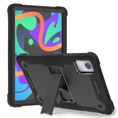Czarne Pancerne Mocne Etui do Lenovo Tab M11 + Szkło na Ekran