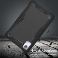 Czarne Pancerne Mocne Etui do Lenovo Tab M11 + Szkło na Ekran