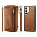 POLA Etui Portfel Pokrowiec do Samsung Galaxy S22+ 5G brązowy