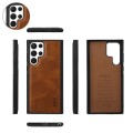 POLA Etui Portfel Pokrowiec do Samsung Galaxy S22+ 5G brązowy